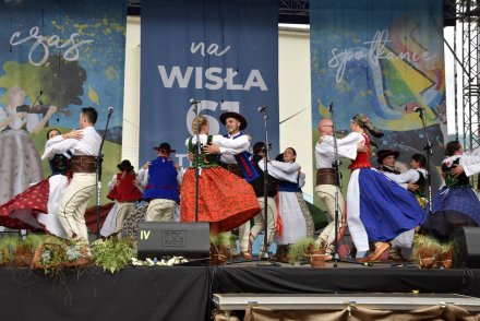 Mała scena Tygodnia Kultury Beskidzkiej w Wiśle